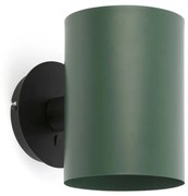 Φωτιστικό Τοίχου - Απλίκα Guadalupe 20031-81 E27 max 15W Black-Green Faro Barcelona