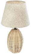 Φωτιστικό Επιτραπέζιο Boho Hasumi 01956 Φ23x40cm 1xE27 Beige GloboStar