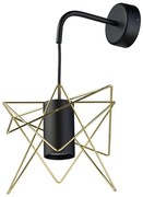 Φωτιστικό Τοίχου - Απλίκα Gstar 8285 1xGU10 max 10W Black-Solid Brass Nowodvorski Μέταλλο