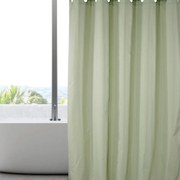 Κουρτίνα Μπάνιου (180x200) Με Τρουκς Kentia Loft Markus 10 L.Green