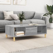 vidaXL Γκρι sonoma 103.5 x 60 x 35 εκ Επεξεργασμένο ξύλο