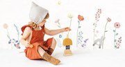Παιδικά Αυτοκόλλητα Τοίχου Mimi'lou Fleurs Des Champs