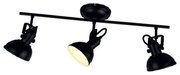 Φωτιστικό Οροφής - Σποτ Gina R80153032 3xE14 40W 13x60x25cm Black Mat RL Lighting