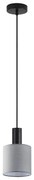 Φωτιστικό Οροφής Μονόφωτο Homelighting 77-8512 Black/Grey