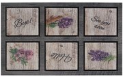 Πατάκι Εισόδου Ecomat 006 Lavender 45X75cm Brown-Lila Sdim 45X75