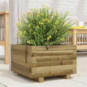 vidaXL Ζαρντινιέρα Κήπου 40x40x26,5 εκ. από Εμποτισμένο Ξύλο Πεύκου
