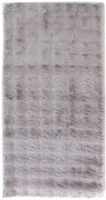 Γούνινο χαλι Bunny Bubble Grey 067x 140