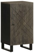 Σκευοθήκη μαύρο 40x33x75 cm μασίφ ξύλο Μάνγκο 4017708