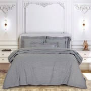 Σεντόνια 2213 (Σετ 4τμχ) Grey-Black Greenwich Polo Club Υπέρδιπλo 240x260cm Βαμβάκι-Πολυέστερ