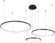 Φωτιστικό Οροφής Maximos 4301100 Φ80/60/40x300cm Dim Led 2718lm 70W Black Viokef