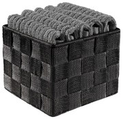 Πετσέτες Be My Guest Σετ 5τμχ Anthracite Guy Laroche Σετ Πετσέτες 100% Βαμβάκι