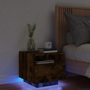 ΚΟΜΟΔΙΝΟ ΜΕ ΦΩΤΑ LED ΚΑΠΝΙΣΤΗ ΔΡΥΣ 40 X 39 X 37 ΕΚ. 836806