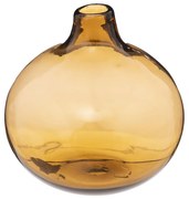 Διακοσμητικό Βάζο (Φ12x11) A-S Flower Ambre 189165A
