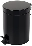 Κάδος Απορριμμάτων Μπάνιου Spirella 5lt 05390.007 Sydney Black