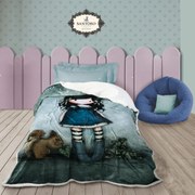 ΜΟΝΗ ΚΟΥΒΕΡΤΑ FLEECE 160x220cm DAS KIDS - YOU BROUGHT ME LOVE 5032