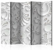 Διαχωριστικό με 5 τμήματα - Flowers in Crystals II [Room Dividers] 225x172