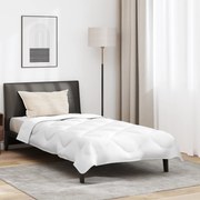 vidaXL Διπλό με Μαξιλάρι Άλλο 2 pcs Λευκό 135 x 200 cm Μικροΐνες