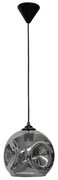 Κρεμαστό Φωτιστικό Οροφής 1xE27 Γυαλί Pop Heronia Lighting-02-0404-Φιμέ/Smoke 02-0404