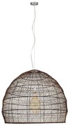 Φωτιστικό Οροφής Malibu 00967 1xΕ27 Φ100x86cm Brown GloboStar