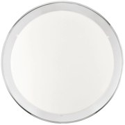 Φωτιστικό Οροφής Planet 82944 White-Grey Eglo Μέταλλο,Γυαλί