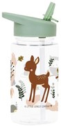 Παγούρι 450ml Με Καλαμάκι Α Little Lovely Company Forest Friends DBFFSA47