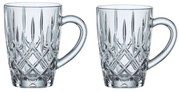 Κούπες Noblesse Barista (Σετ 2Τμχ) 104907 347ml Clear Nachtmann Crystal