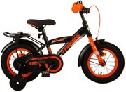 Thombike 12 Inch 21,5 cm Boys Coaster Brake BlackOrangeVolare