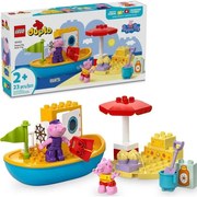 Duplo®: Η Εκδρομή Με Το Σκάφος Της Peppa (10432) 2 Ετών+ 23 Κομμάτια Multi Lego