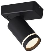 Σποτ Μονόφωτο Aca Divino RA3631SBK Black