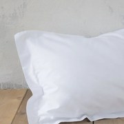 Σεντόνι Superior White Nima Μονό 160x260cm 100% Βαμβακοσατέν