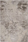 Χαλί Gossip 8253A Grey-Beige Vizon Βιοκαρπέτ 140X200cm