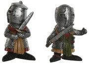 Διακοσμητική Φιγούρα Home ESPRIT Γκρι 6 x 4 x 9 cm (x2)