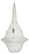Φωτιστικό Οροφής Kentucky 01874 Φ50x90cm 1xE27 IP20 Ecru GloboStar