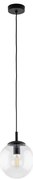 Κρεμαστό Φωτιστικό Οροφής 30cm E27 15W IP20 Esme TK Lighting-3267-Διάφανο 3267