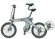 Ηλεκτρικό Ποδήλατο Smartgyro SOHO 16 10000 mAh Μαύρο 250 W 20"