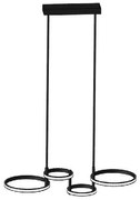 Κρεμαστό Φωτιστικό Οροφής Led Μαύρο 144-10031 Eurolamp-144-10031-Μαύρο 144-10031