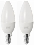 SOLHETTA λαμπτήρας LED E14 470 lumen/κεράκι 205.840.15