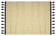 Σουπλά 07.176913A 45x30cm Beige-Black Ψάθα