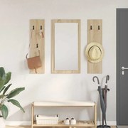 Τοίχου Κρεμάστρα Επιτοίχιο Δρύς Sonoma 96 x 1,5 x 90 εκ