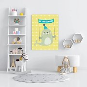 Παιδικός πίνακας σε καμβά Awesome Seal KNV0505 30cm x 40cm