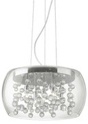 Φωτιστικό Οροφής Audi-80 031743 40x26/235cm 5xG9 40W Clear Ideal Lux