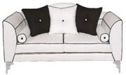 Metaxakis   Glory/D2* Sofa CAT.A  metax-01-00-1179 διάστ.88.0000 x 160.0000 x 75.0000
