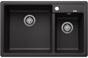 Blanco Legra 8 Antrhacite SILGRANIT® PuraDur® Γρανιτένιος Ένθετος Νεροχύτης 78x50cm