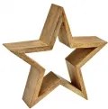 GWG ΔΙΑΚΌΣΜΗΣΗ &amp; DECO ΣΕ ΕΟΡΤΑΣΤΙΚΌ ΠΝΕΎΜΑ STAR MANGO WOOD NATURAL (W/H/D) 49X46X10CM 0/0/0 NEOPORTAL-4007698462345