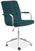 ΠΕΡΙΣΤΡΕΦΟΜΕΝΗ ΚΑΡΕΚΛΑ Q-022 VELVET GREEN BLUVEL 78 DIOMMI OBRQ022VZ