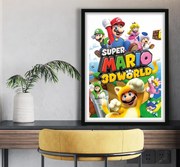 Πόστερ &amp; Κάδρο Super Mario 3D World GM182 21x30cm Εκτύπωση Πόστερ (χωρίς κάδρο)