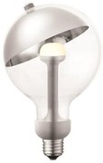 Λάμπα "Move Me" G120-E27 5,5W 2700K Plus Eurolamp-147-81890-Ασημί 147-81890