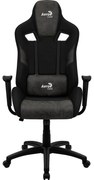Καρέκλα Παιχνιδιού Aerocool COUNT AeroSuede 180º Μαύρο