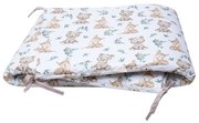 Πάντα Κούνιας Κάρλι White Viopros 40x165cm 100% Cotton
