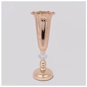 Βάζο Μεταλλικό Χρυσό H: 36cm 752-22067 Estheti-752-22067-Χρυσό 752-22067
